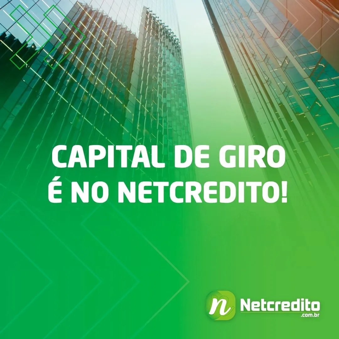 Capital de giro é no Netcredito!