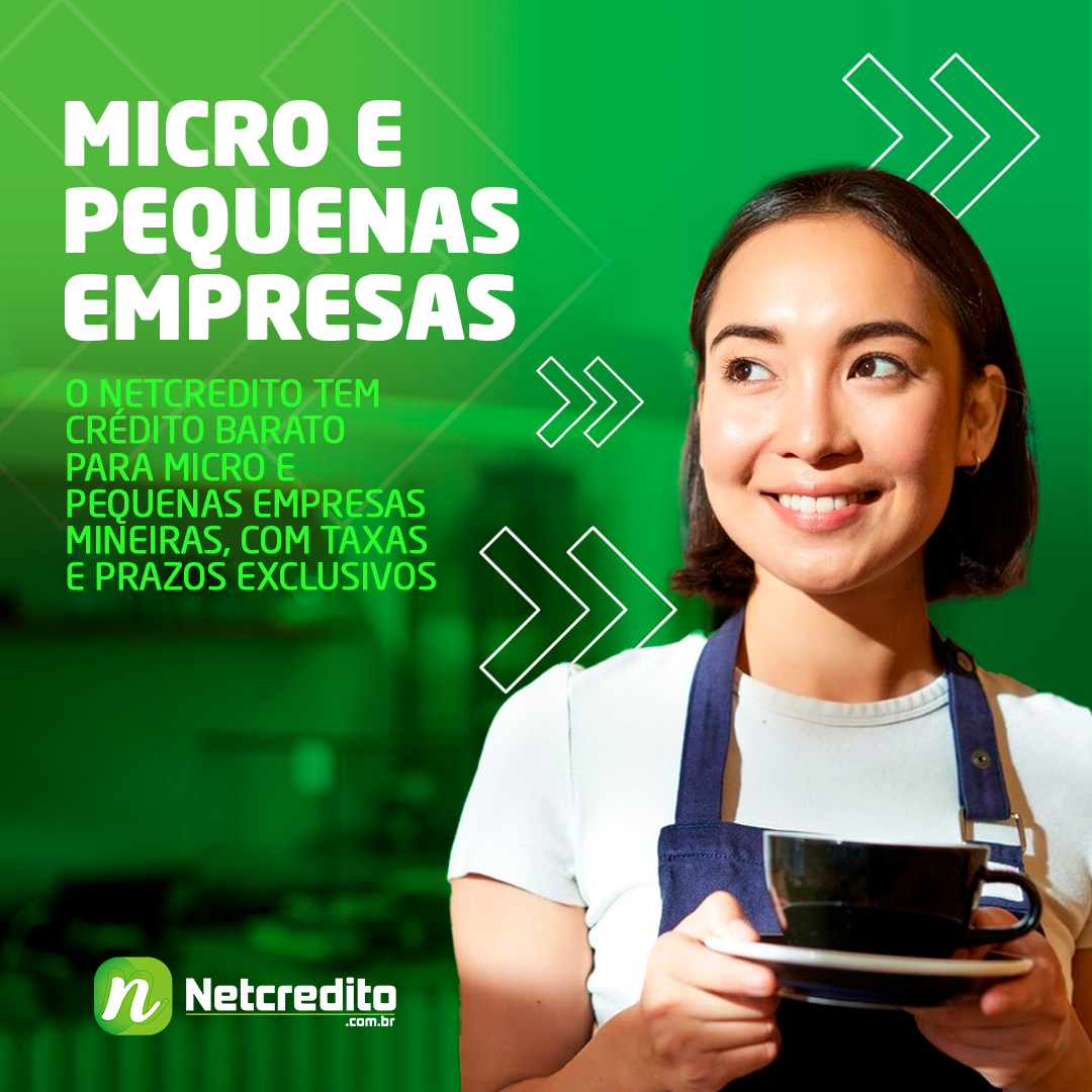 Micro e pequenas empresas - O netcredito tem crédito barato para micro e pequenas empresas