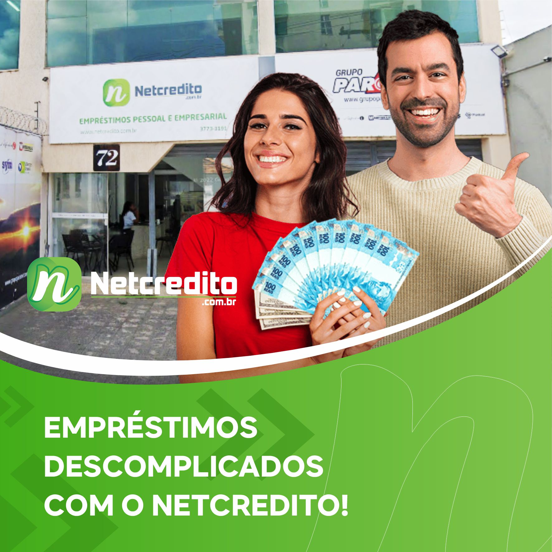 Empréstimos descomplicados com o Netcredito!