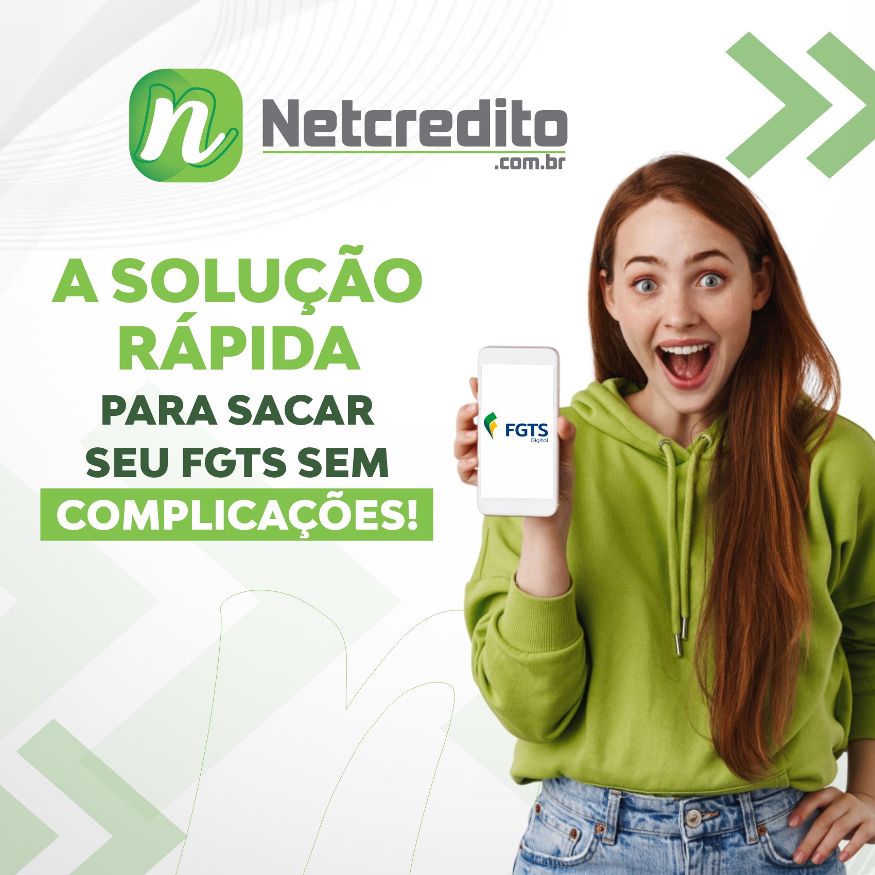 Netcredito: A solução rápida para sacar seu FGTS sem complicações!