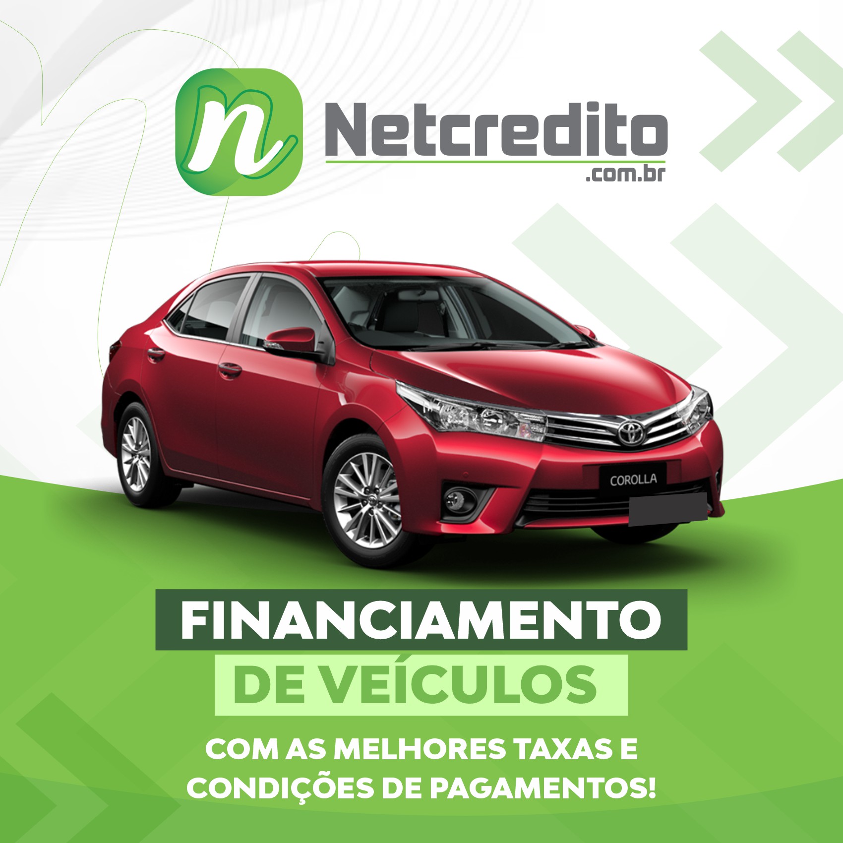 Netcredito: Financiamento de veículos com as melhores taxas e condições de pagamentos!