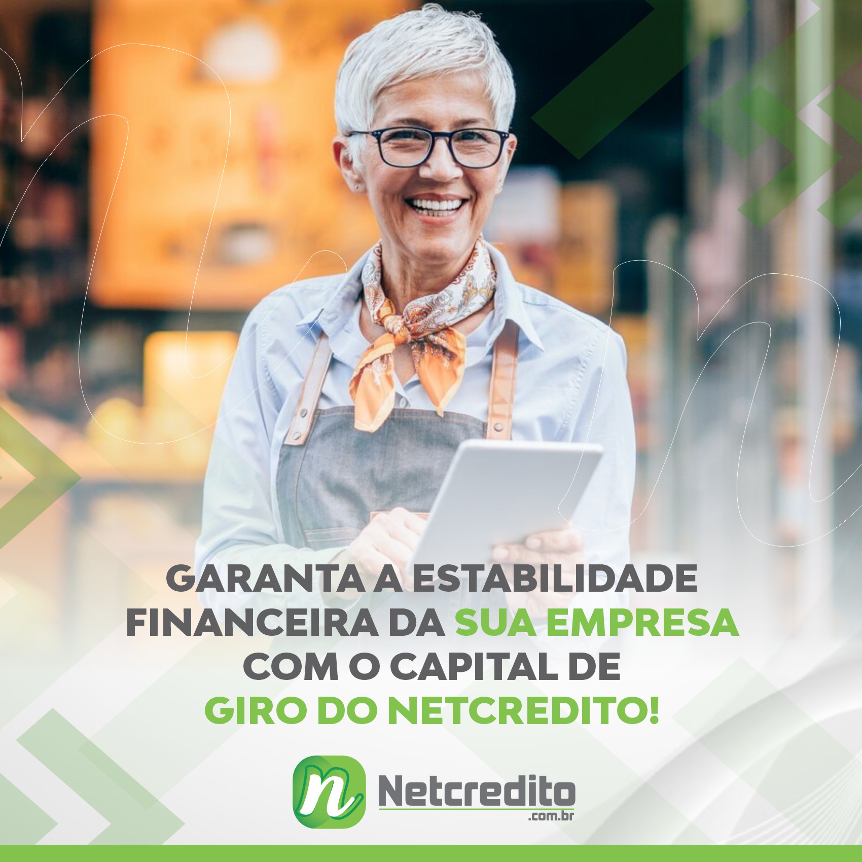 Garanta a estabilidade financeira da sua empresa com o capital de giro do Netcredito!