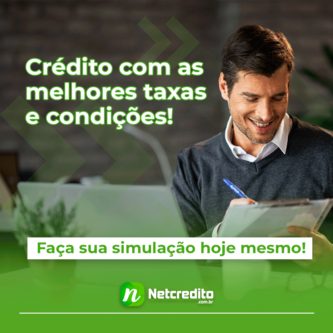 Crédito com as melhores taxas e condições!