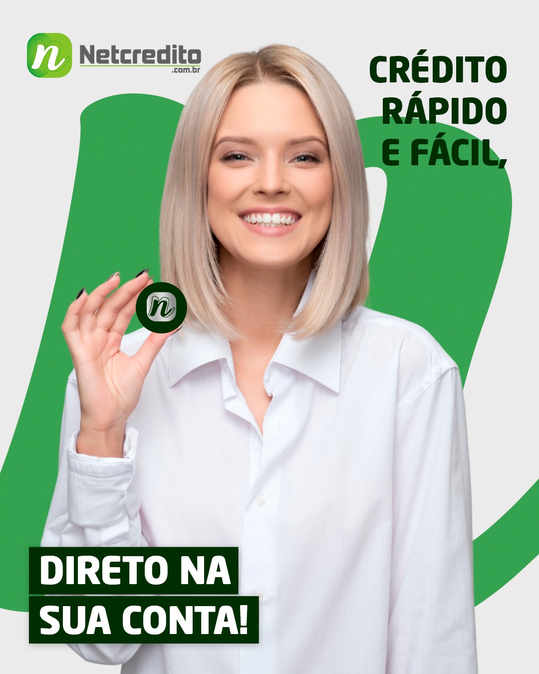 Crédito rápido e fácil!