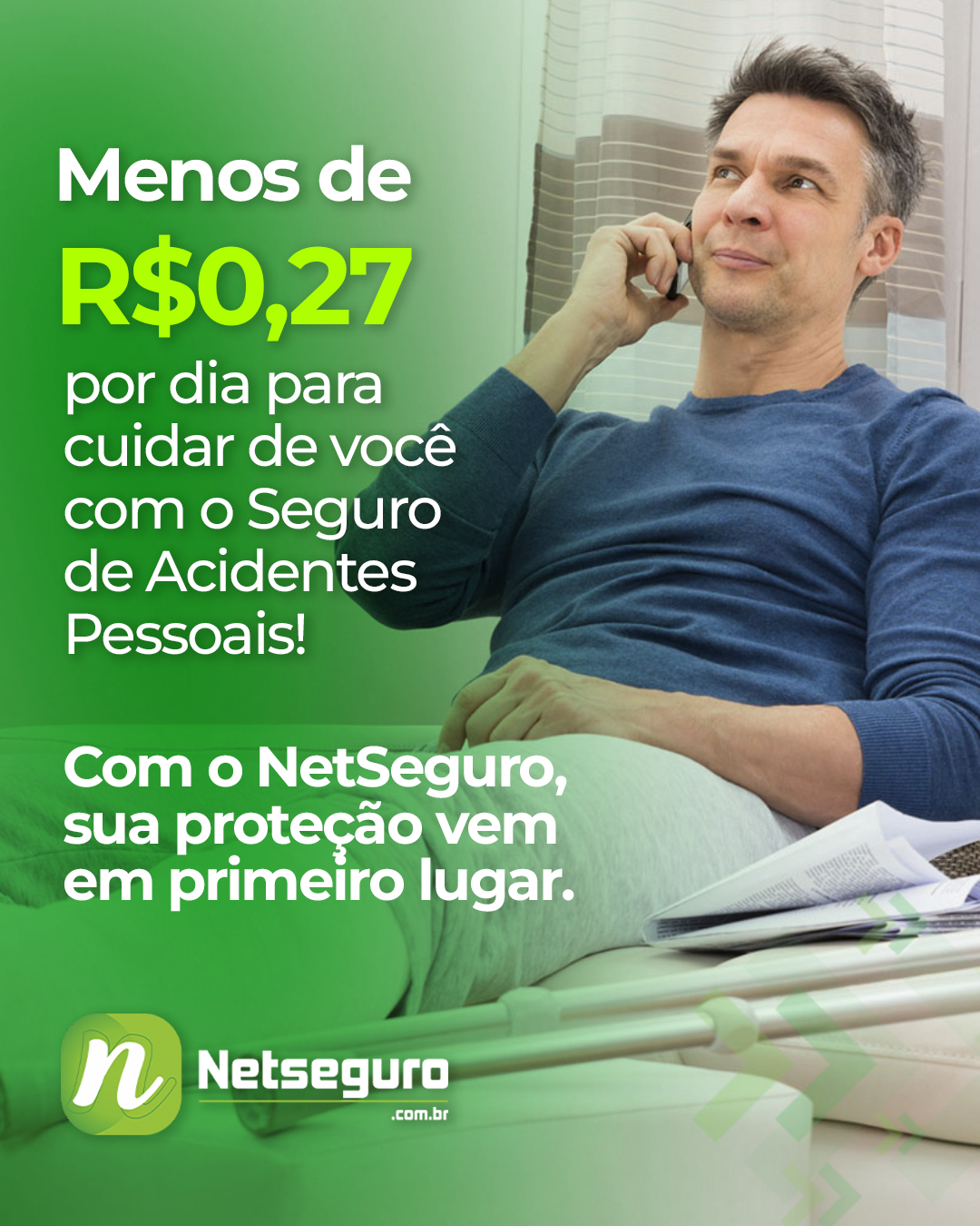 Com o NETSEGURO, sua proteção vem em primeiro lugar