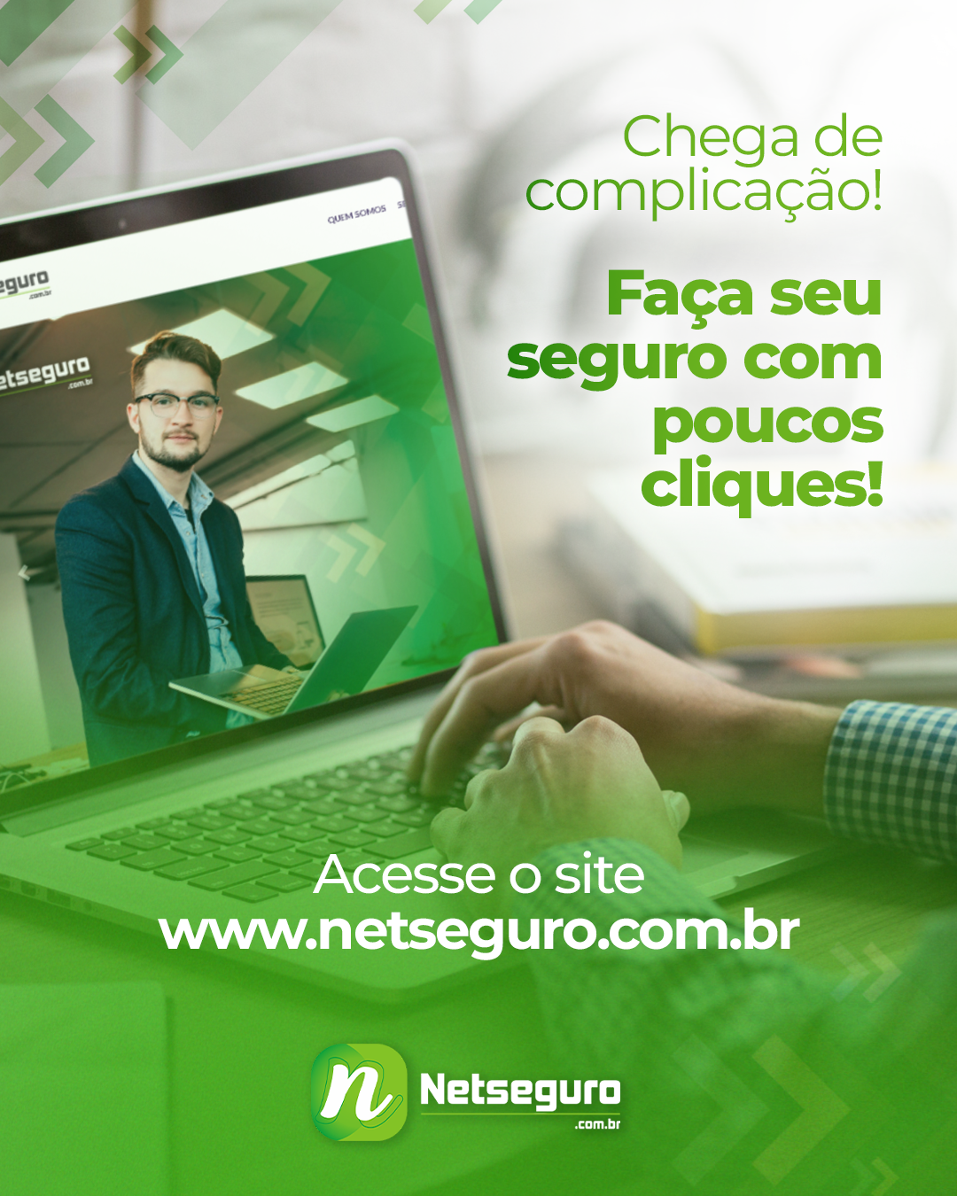 Chega de complicação! Faça seu seguro com pucos cliques!