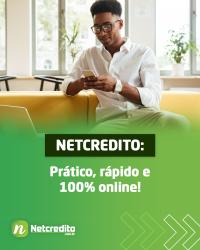 NETCREDITO: Prático, rápido e 100% online!