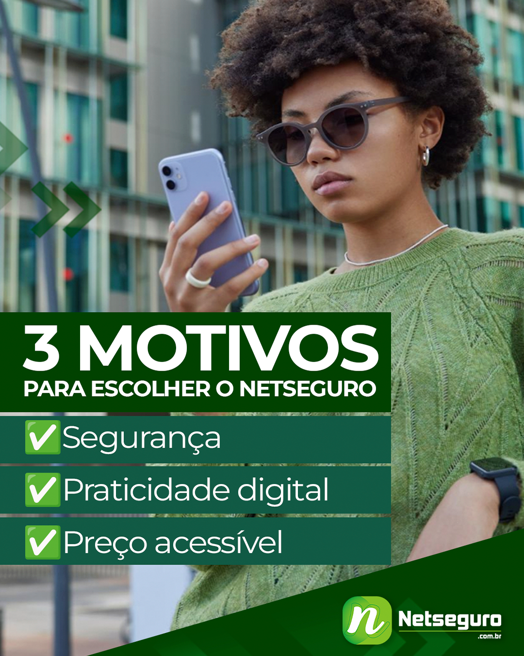 3 motivos para escolher o NETSEGURO
