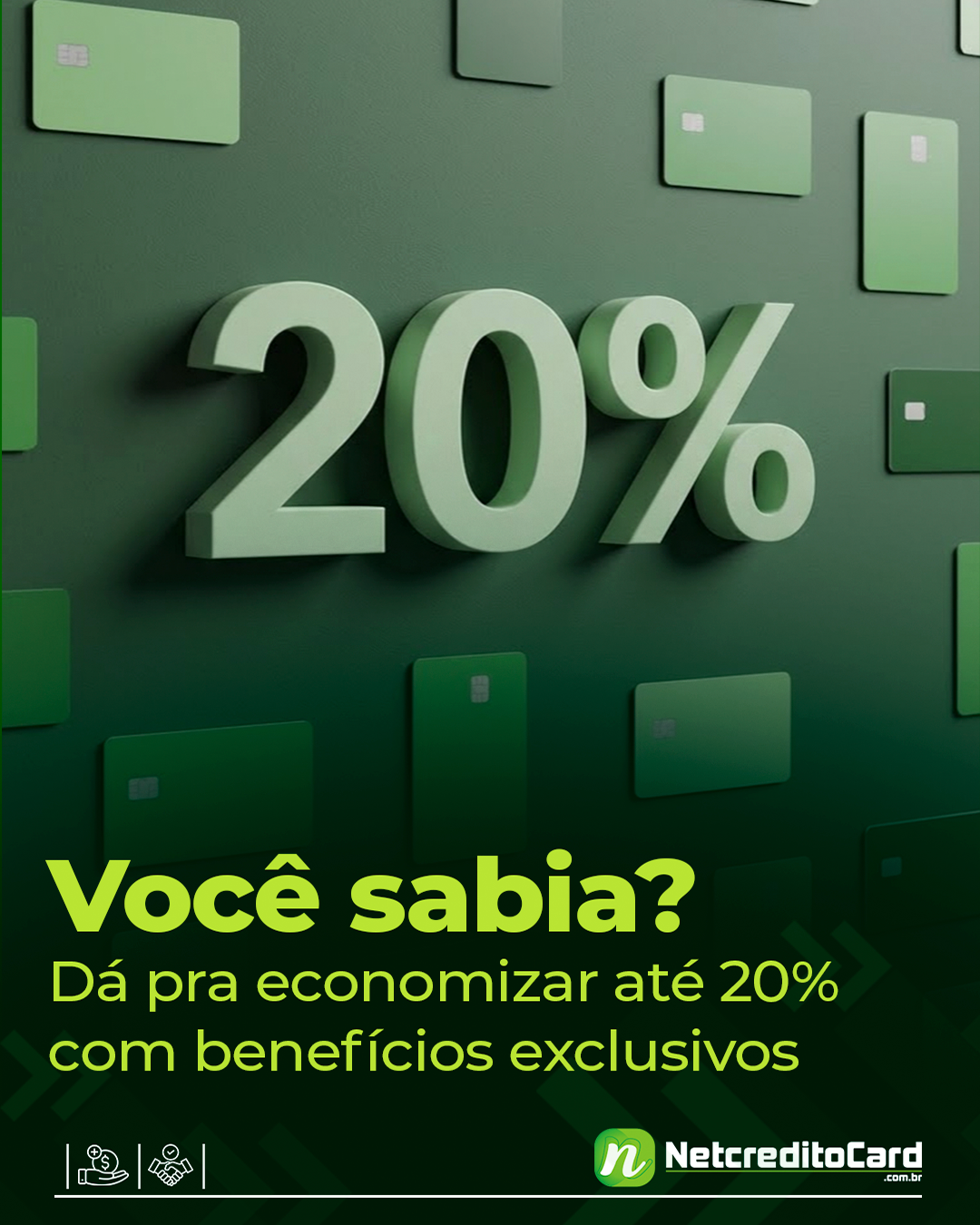 Você sabia? Dá pra economizar até 20% com benefícios exclusivos