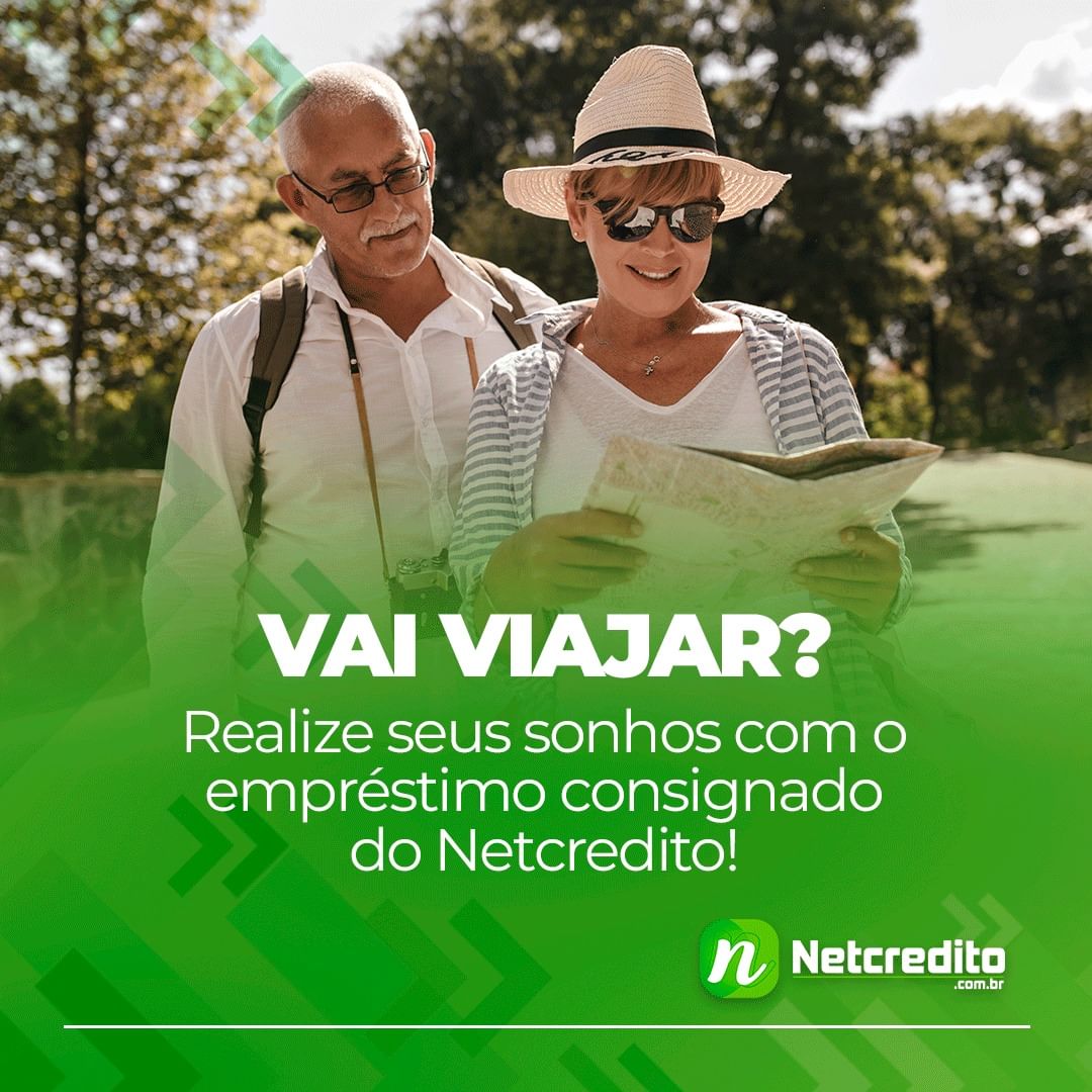 Vai viajar? Realize seus sonhos com o empréstimo consignado do Netcrédito!