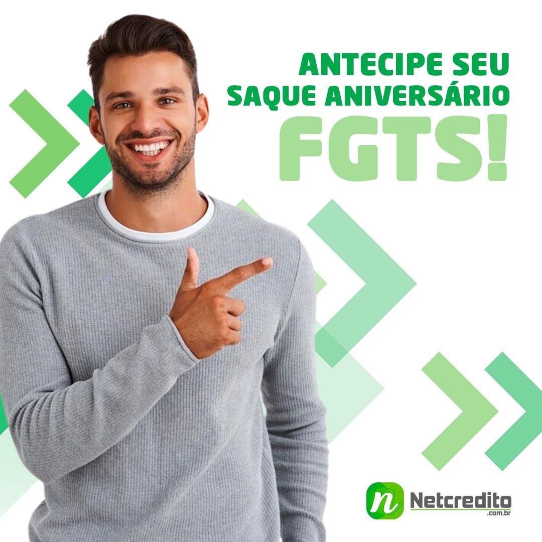 Antecipe seu saque aniversário FGTS!