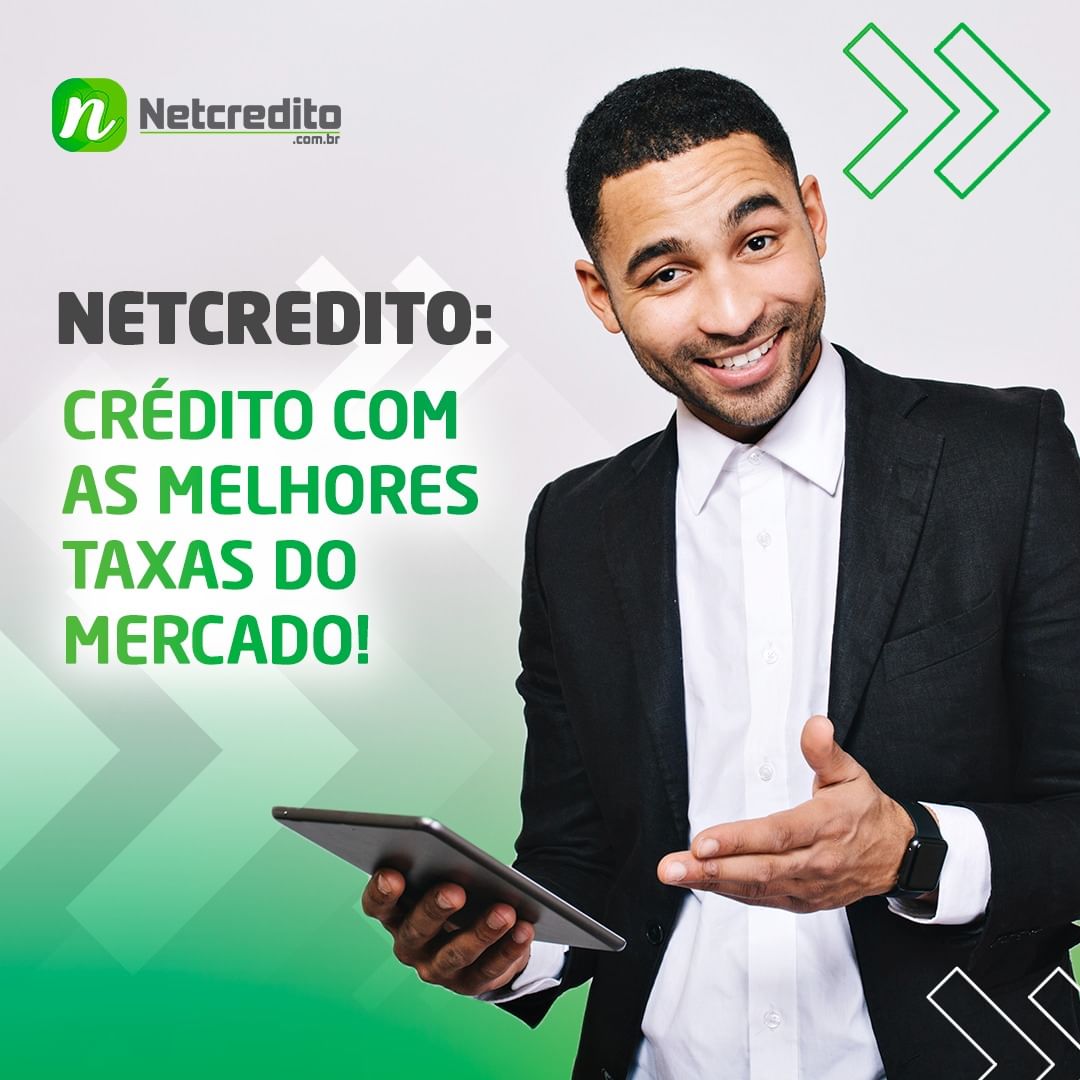 Netcredito: Crédito com as melhores taxas do mercado!