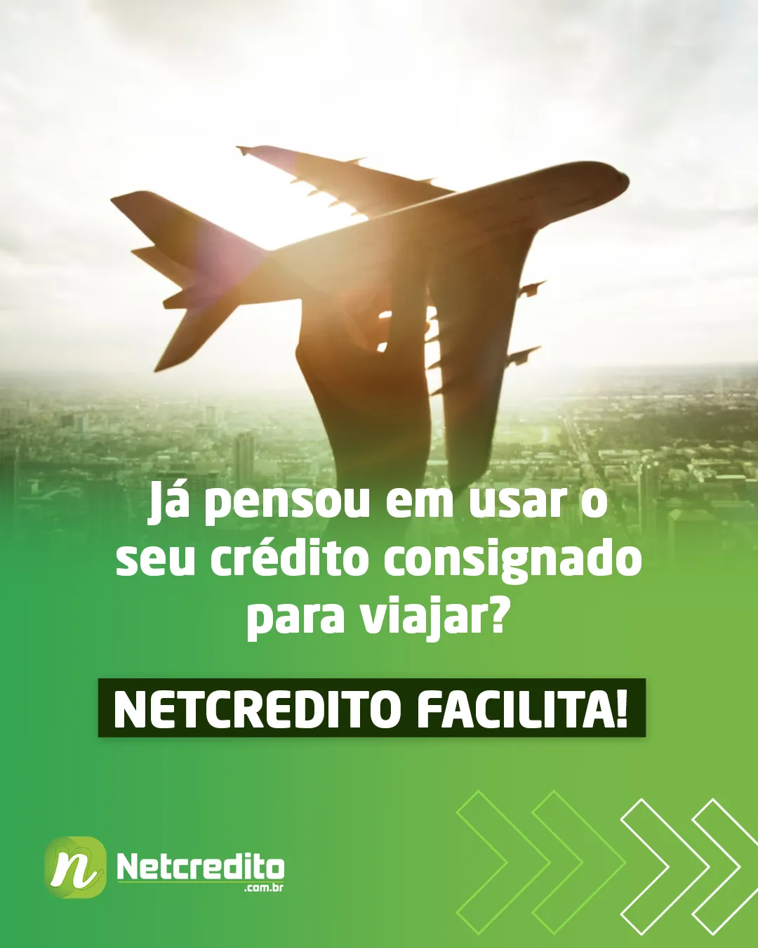 Já pensou em usar o seu crédito consignado para viajar? Netcredito facilita!
