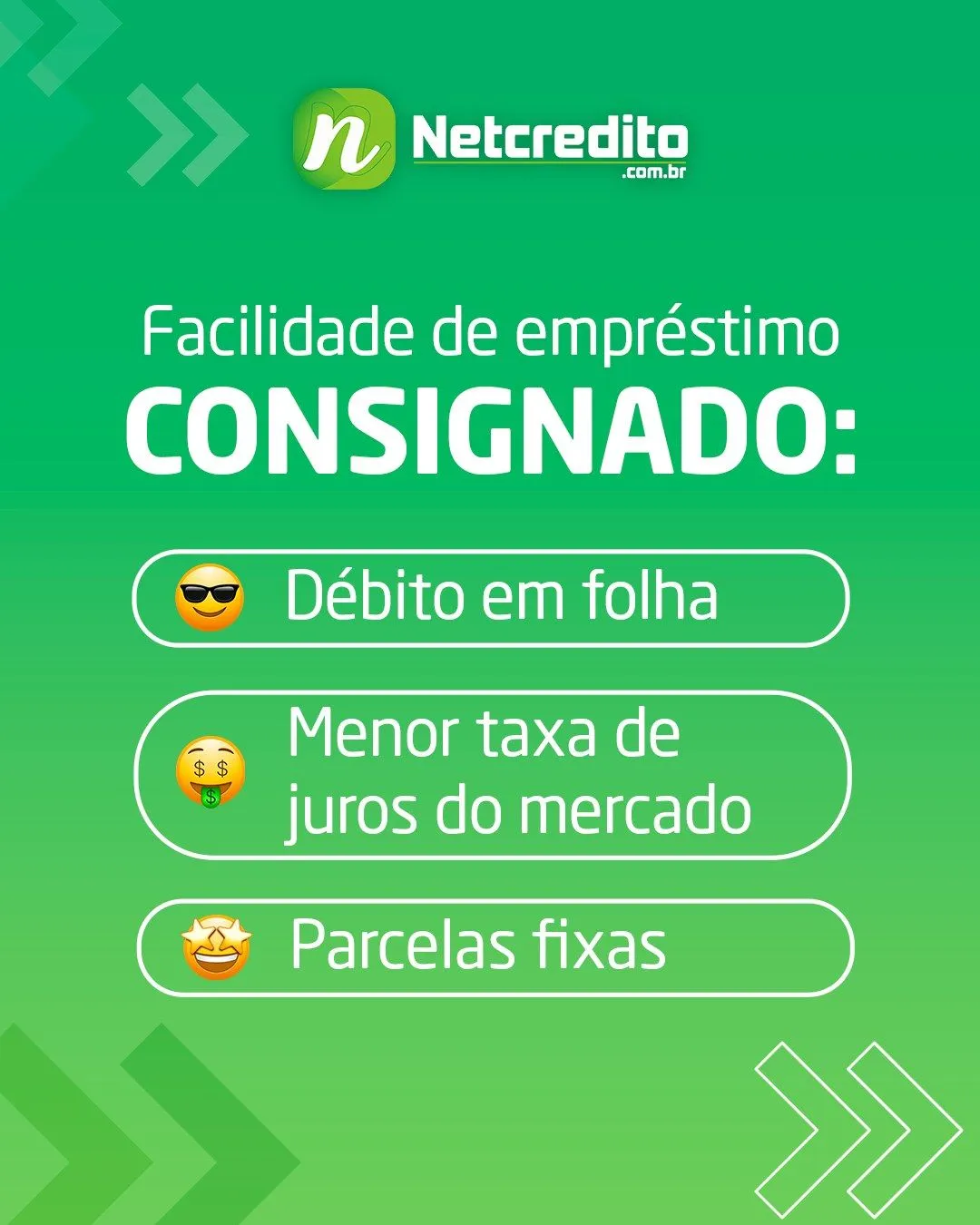 Facilidade de empréstimo consignado!